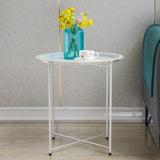 6-Piece Steel Side/End Table Set - Versatile Coffee Tables TT01
