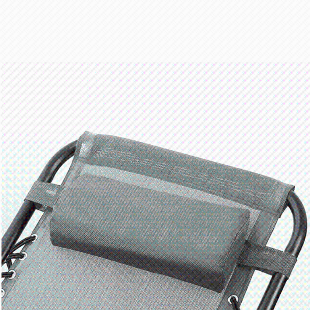 Reclining Outdoor Lounger Chairs (2 Chairs in 1 box)  KJDC003