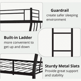 Triple Bunk Bed (Metal) BD-C04