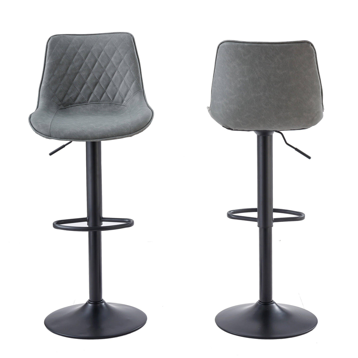 Vibrant High Back Bar Stool with Chrome Base in 2-in-1 box CR-B056