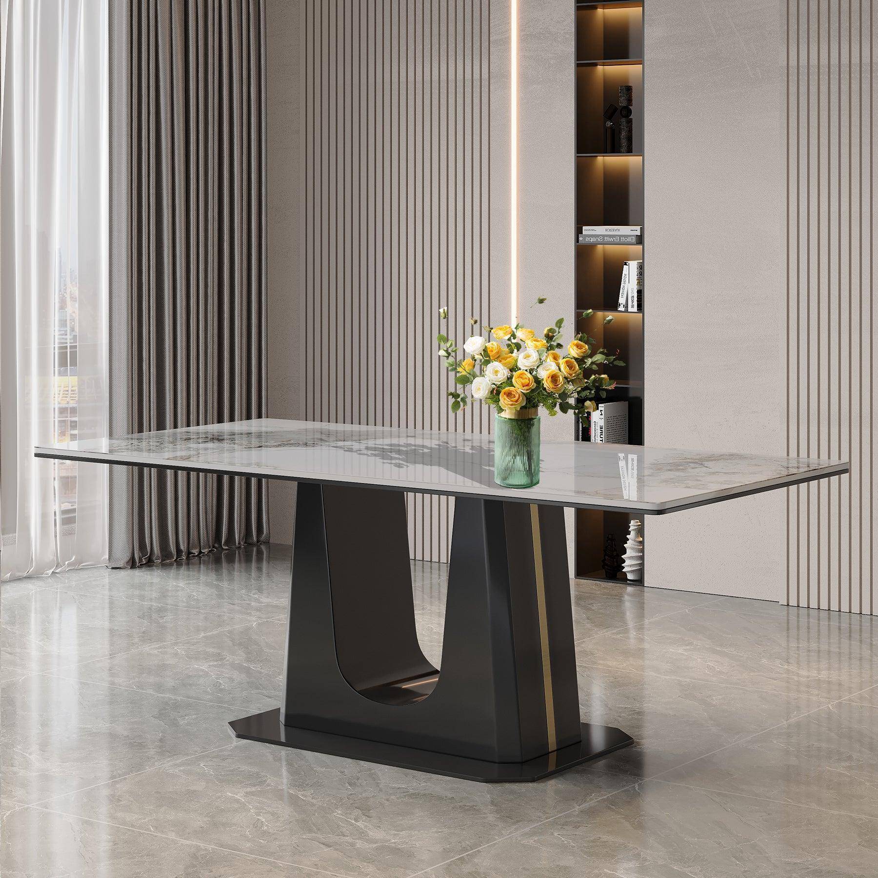 Dining Table Rectangular Table  Q03