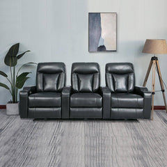 Electric 3 Seater Sofa Recliner KJ-3554
