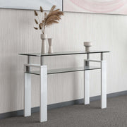 Two-Tier Rectangular Glass Coffee Table 120cm – product image 18