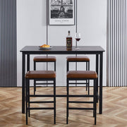 Bar Table Stool Set Home Dining Room Table Chairs BT-02