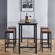 Bar Table Stool Set Home Dining Room Table Chairs BT-02