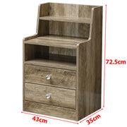 White Bedside Table with Drawers showcasing elegant design and functionality, perfect for minimalist bedrooms.