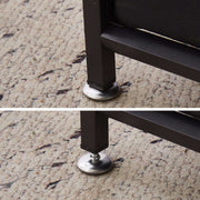 Charging Bedside Table with LED Light & 2 Drawers