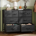 Stylish Fabric 8-Drawer Storage chest with lightweight design and ample storage space for organization.