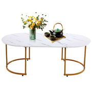 Coffee Table Sofa Side Table CT-CH07 with marble top and decorative flowers, elegant design for living room decor.