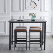 Bar Table Stool Set Home Dining Room Table Chairs BT-02