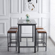 Bar Table Stool Set Home Dining Room Table Chairs BT-02