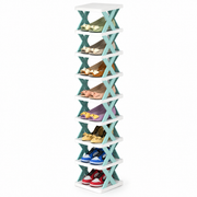 Space Saving Tiered Shoe Rack