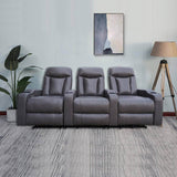 Electric 3 Seater Sofa Recliner KJ-3554