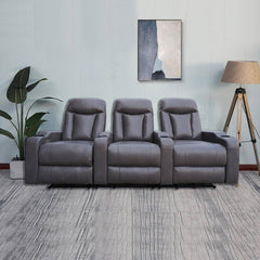 Electric 3 Seater Sofa Recliner KJ-3554