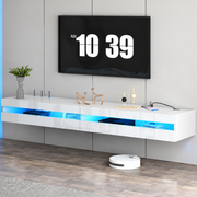 Modern 180cm LED Entertainment Unit with RGB Lights