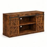 Farmhouse Sliding TV Stand