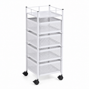 4 Tier Cubic Storage Cart organizer SF-1065