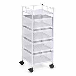 4 Tier Cubic Storage Cart organizer SF-1065