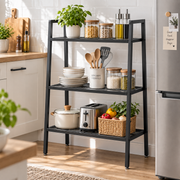 3-Tier Metal Ladder Shelf 101cm – SF-107
