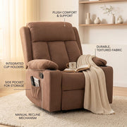 Lexi Multi-Functional Adjustable Massage Sofa Recliner CR-2032
