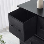 Open drawer of Fabric 8-Drawer Storage showing lightweight design and durable fabric construction.