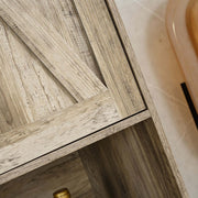 Kitchen Storage Cabinet: Farmhouse Coffee Bar & Buffet Sideboard