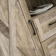 Kitchen Storage Cabinet: Farmhouse Coffee Bar & Buffet Sideboard