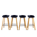 Scandinavian style bar and kitchen chair 4-piece set CR-KJ0603
