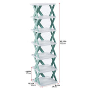 Space Saving Tiered Shoe Rack
