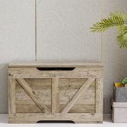 Rustic Wooden Storage Bench