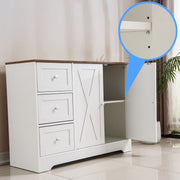 Farmhouse Sideboard Storage Cabinet