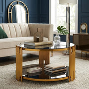 Round Glass Coffee Table
