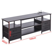 TV Stand with Charging Station