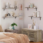 Rustic Storage Trunk Shoe Bench in a cozy room with decorative shelves and a plant for stylish storage solutions.