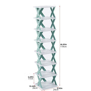 Space Saving Tiered Shoe Rack