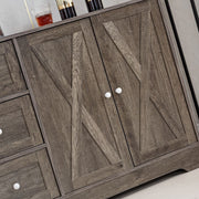 Farmhouse Sideboard Storage Cabinet