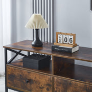Industrial TV Stand for 75-Inch TV
