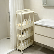 4-Tier Rolling Storage Cart with Wheels