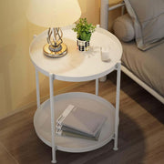 2 Tier Side Table with Storage Tray – Modern Coffee Table – product image 9