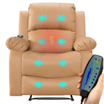 Dakota CR-2030 electric massage recliner chair feature detail
