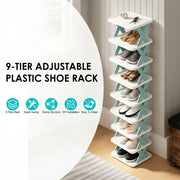 Space Saving Tiered Shoe Rack