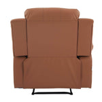Dakota massage recliner armchair product detail with manual reclining function