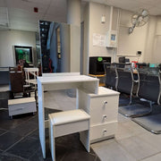 Dressing Table with Mirror and Stool DR-12