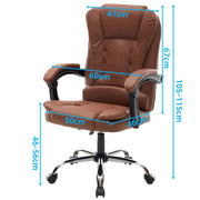 Ergonomic Executive Office Chair with 135° Tilt