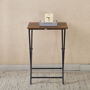 Rustic Folding TV Tray Table