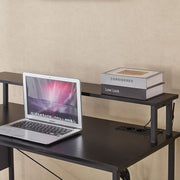 Modern Computer Desk with Power Outlets