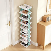 Space Saving Tiered Shoe Rack