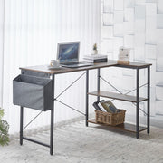 Reversible L-Shaped Computer Desk