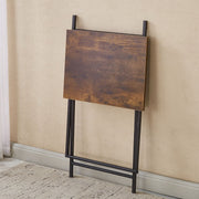 Rustic Folding TV Tray Table