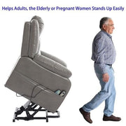 Massage Recliner Chair with Power Lift & Heat